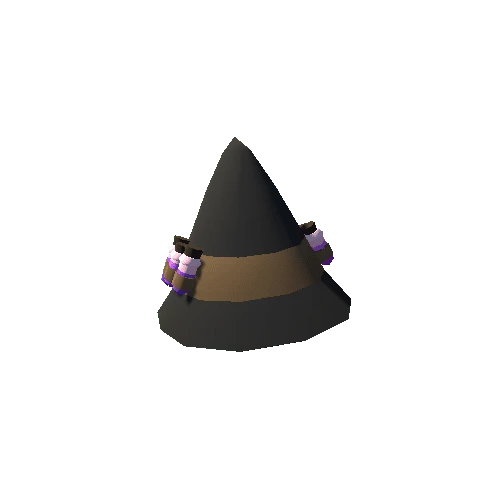 Wizard Hat 07 Black